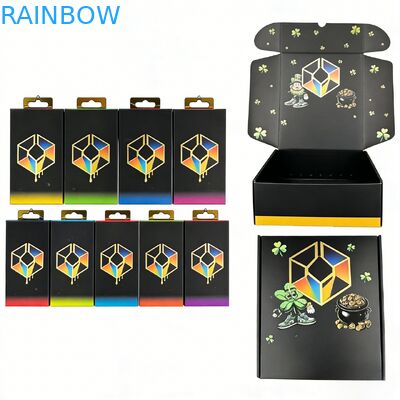 กล่องกระดาษรีไซเคิลหรูหราแบบกำหนดเอง พร้อมแม่เหล็กปิด และช่องใส่ที่ปรับแต่งได้สำหรับการบรรจุของขวัญ