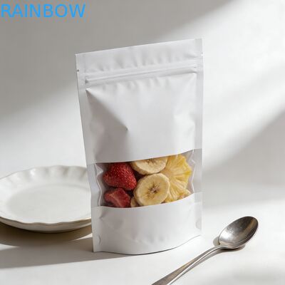 กระเป๋ากระดาษไครฟ์ท์ฟ์ตัวกรองความชื้นแบบกําหนดเอง สําหรับบรรจุอาหาร