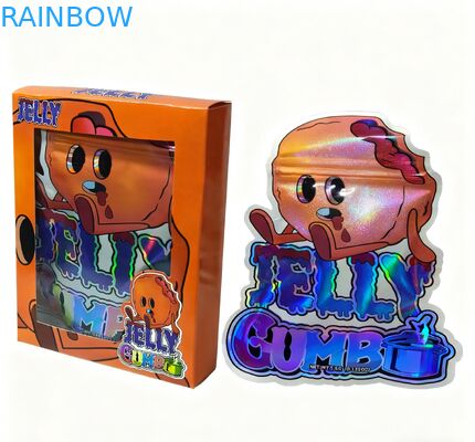 กระเป๋า Mylar ที่สามารถปิดใหม่ได้ 3.5 กรัม สําหรับบรรจุอาหารว่าง