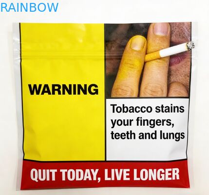 ซองบุหรี่ใบสูบบุหรี่ 25g 30g 40g 50g 100g กระเป๋าสต๊อกบุหรี่ม้วนด้วยซิป