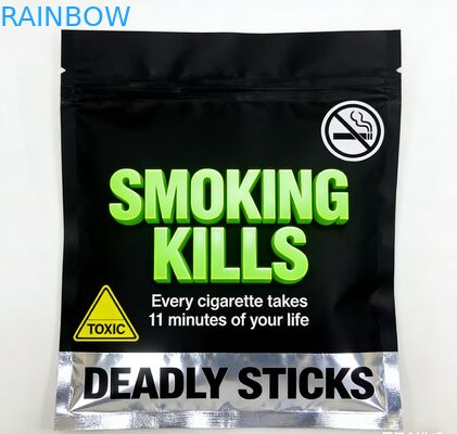 ซองบุหรี่ใบสูบบุหรี่ 25g 30g 40g 50g 100g กระเป๋าสต๊อกบุหรี่ม้วนด้วยซิป