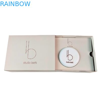 กล่องจัดฟันแบบพิมพ์โลโก้ที่กำหนดเอง พร้อมแม่เหล็กปิด และความหนา 350g สำหรับบรรจุภัณฑ์จัดฟัน