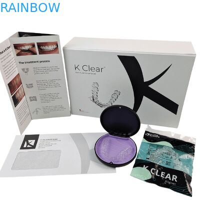 กล่อง Orthodontic ที่สามารถนําไปใช้ใหม่ได้ โดยใช้สัญลักษณ์ที่กําหนดเอง