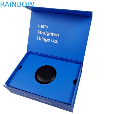 กล่องของขวัญแบบแม่เหล็กหรูหราสั่งทำพิเศษ กล่องบรรจุภัณฑ์หนา 350g ทนทาน สำหรับเครื่องประดับ เครื่องสำอาง