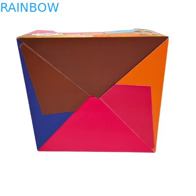 กล่องจอกระดาษพิมพ์แบบกําหนดเอง ความหนา 350 กรัม และสแตมปิ้งร้อนสําหรับบรรจุอาหารว่าง