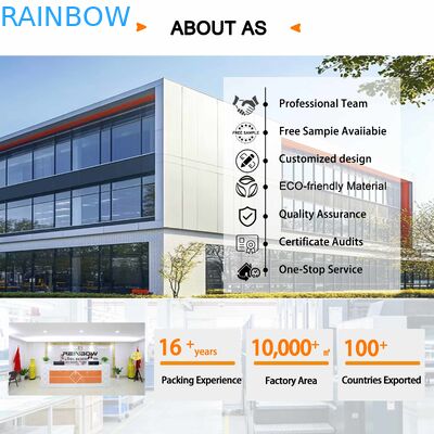 กล่องกระดาษขนาดที่กําหนดเอง พร้อมจอหน้าต่างใส และความหนา 350 กรัม สําหรับบรรจุอาหาร