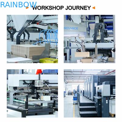 กล่องกระดาษขนาดที่กําหนดเอง พร้อมจอหน้าต่างใส และความหนา 350 กรัม สําหรับบรรจุอาหาร