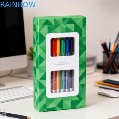 กล่องกระดาษขนาดที่กําหนดเอง พร้อมจอหน้าต่างใส และความหนา 350 กรัม สําหรับบรรจุอาหาร