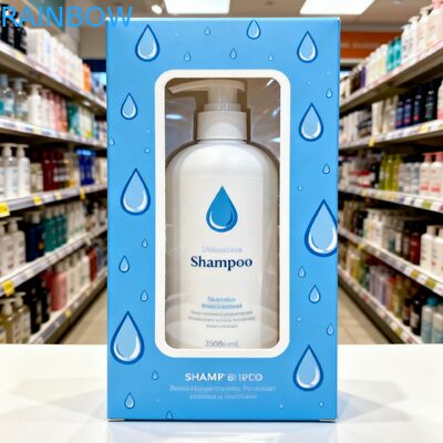 Customized Portable Gift Paper Box With Transparent Windows Party Gift Box Candy Cookie Donuts Box Paper Boxes With Handle