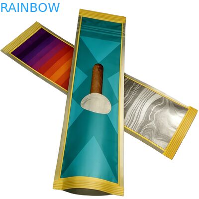 พิมพ์ตามสั่ง อาหารเกรด ทนต่อเด็ก สามด้าน Seal Mylar Ziplock กระเป๋า