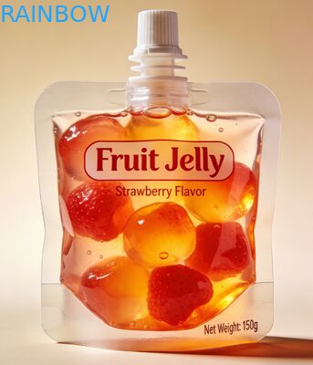 ถุงปากพวยแบบกำหนดเอง 30 มล. สำหรับโยเกิร์ตผลไม้ น้ำผลไม้เด็ก อาหารเสริมเด็ก ถุงปากพวยรูปทรง ถุงพลาสติก