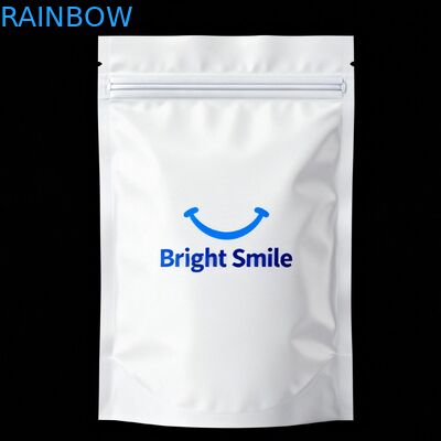 กระเป๋าบรรจุเครื่องปรับปรุงเส้นฟัน Orthodontic Aligner ที่กําหนดเอง พร้อม Zipper และวัสดุที่มีคุณภาพอาหารที่สามารถปรับขนาดได้