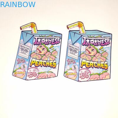 กระเป๋า Mylar แบบโฮโลแกรฟิกตามสั่ง พร้อมซิปที่สามารถปิดใหม่ได้ - กันกลิ่น วัสดุประเภทอาหาร และออกแบบที่สามารถปรับแต่งได้สําหรับบรรจุอาหารว่าง