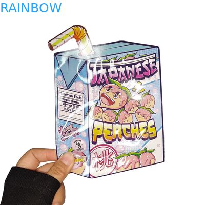 กระเป๋า Mylar ที่กันกลิ่นแบบพิมพ์เพื่อเด็ก สําหรับบรรจุอาหารว่างและอาหาร