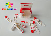 ปรับแต่งโลโก้กล่องกระดาษบรรจุภัณฑ์ฟอยล์มันวาวบรรจุภัณฑ์กระดาษเครื่องสำอางวัสดุรีไซเคิล
