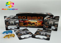 3D Effect Crazy Rhino 69 Rhino 7 แคปซูลยาเพศบัตรชายเสริมยากล่องบรรจุภัณฑ์และตุ่มบัตร 3d / กล่อง