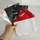 Glossy Mylar Bags ถุงพลาสติกบรรจุภัณฑ์ป้องกันความชื้นสีที่กำหนดเองอายุการใช้งานยาวนาน