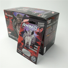 กำหนดเอง RHINO 96 เม็ดยาแพ็คบรรจุภัณฑ์บัตร Lenticular 3D เป็นมิตรกับสิ่งแวดล้อม