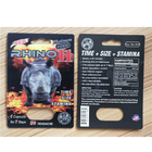 บรรจุภัณฑ์กระดาษรีไซเคิลการ์ด Panther Rhino 25k แพ็คยาเสริมชาย