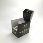 กล่องกระดาษพิมพ์ลายนูนสำหรับขวดน้ำมันกล่องแสดงผลิตภัณฑ์พลังงาน CBD พร้อมเม็ดมีด