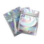 การพิมพ์กราเวียร์ Mylar Foil Holographic Packaging Pouches