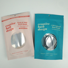 Smell Proof Ziplock Aluminium Foil Mylar Resealable Stand Up Pouches พร้อมหน้าต่าง