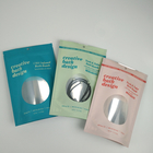 Smell Proof Ziplock Aluminium Foil Mylar Resealable Stand Up Pouches พร้อมหน้าต่าง