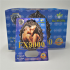 FX9000 R12 3d Paper Blister Card บรรจุภัณฑ์พลาสติกสำหรับ Sex Pill