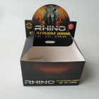 3D Effect Display กล่องบรรจุภัณฑ์กระดาษ 4C กระดาษแข็งสำหรับ 69 Rhino Blister Card