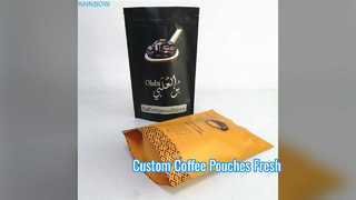 ถุงกาแฟสั่งทำ Ziplock Stand Up Pouch 250g 500g 1kg