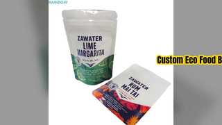 ถุงอาหารพลาสติกรีไซเคิลแบบกำหนดเอง