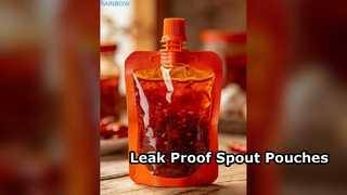 บรรจุภัณฑ์ถุงพวยสำหรับเครื่องสำอางและเครื่องดื่ม