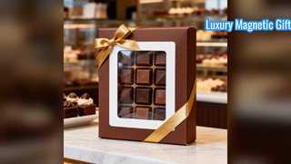 กล่องของขวัญแม่เหล็กหรูหราแบบกำหนดเอง