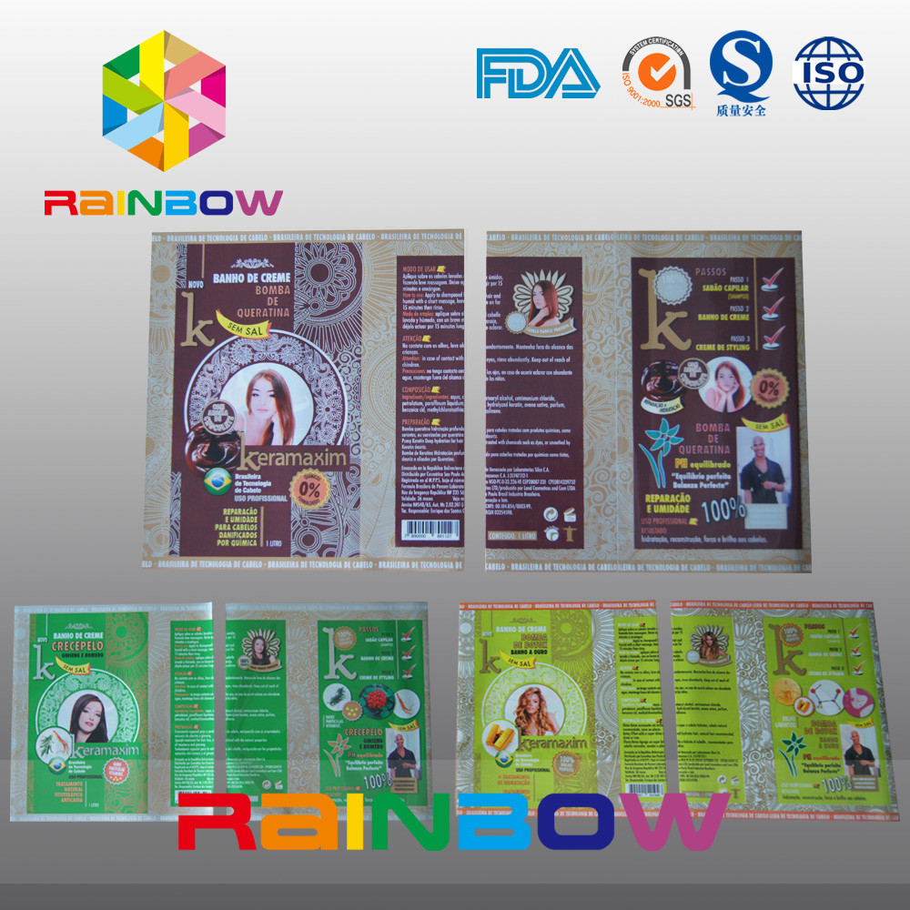 ฉลาก PVC Shrink Sleeve แบบกำหนดเองสำหรับบรรจุภัณฑ์ขวดพลาสติก