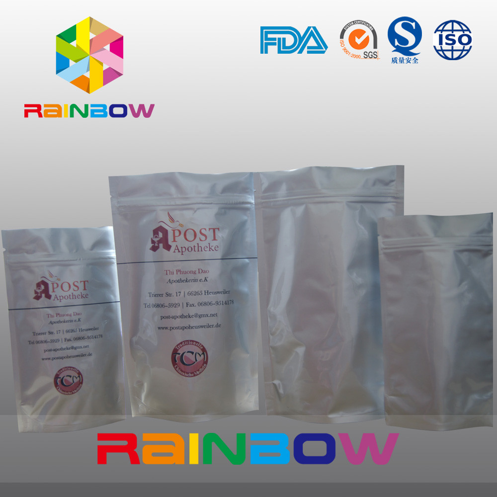 ซองอลูมิเนียมฟอยล์บรรจุซองกันความชื้นพร้อมซิป