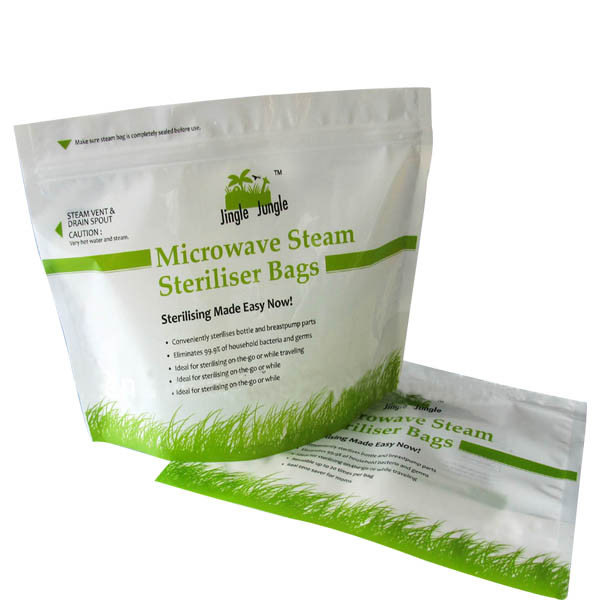 ที่กำหนดเองอลูมิเนียมฟอยล์ลามิเนตถุง / อาหารเกรดสูญญากาศ Vaccum กระเป๋าไมโครเวฟ