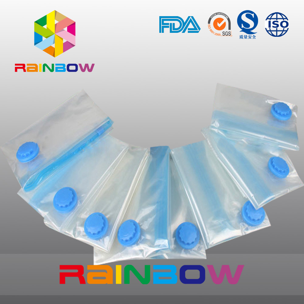 ถุงเก็บอากาศซีลสุญญากาศ / ถุงเก็บอวกาศสำหรับผ้าห่มเตียงและเสื้อผ้า