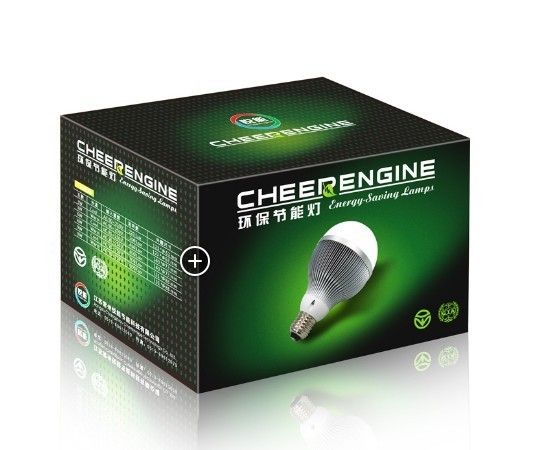 กล่องบรรจุภัณฑ์กระดาษหลอดไฟ Led ที่เป็นมิตรกับสิ่งแวดล้อมพร้อมพิมพ์โลโก้ที่กำหนดเอง