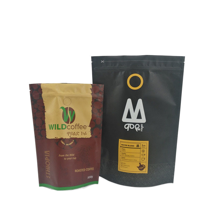 กระดาษ Mylar Stand Up Pouch ซิป Gravure พิมพ์ถุงบรรจุภัณฑ์พลาสติกพร้อมโลโก้