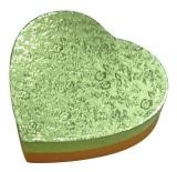 กล่องกระดาษของขวัญสีเขียวรีไซเคิลสำหรับช็อคโกแลต