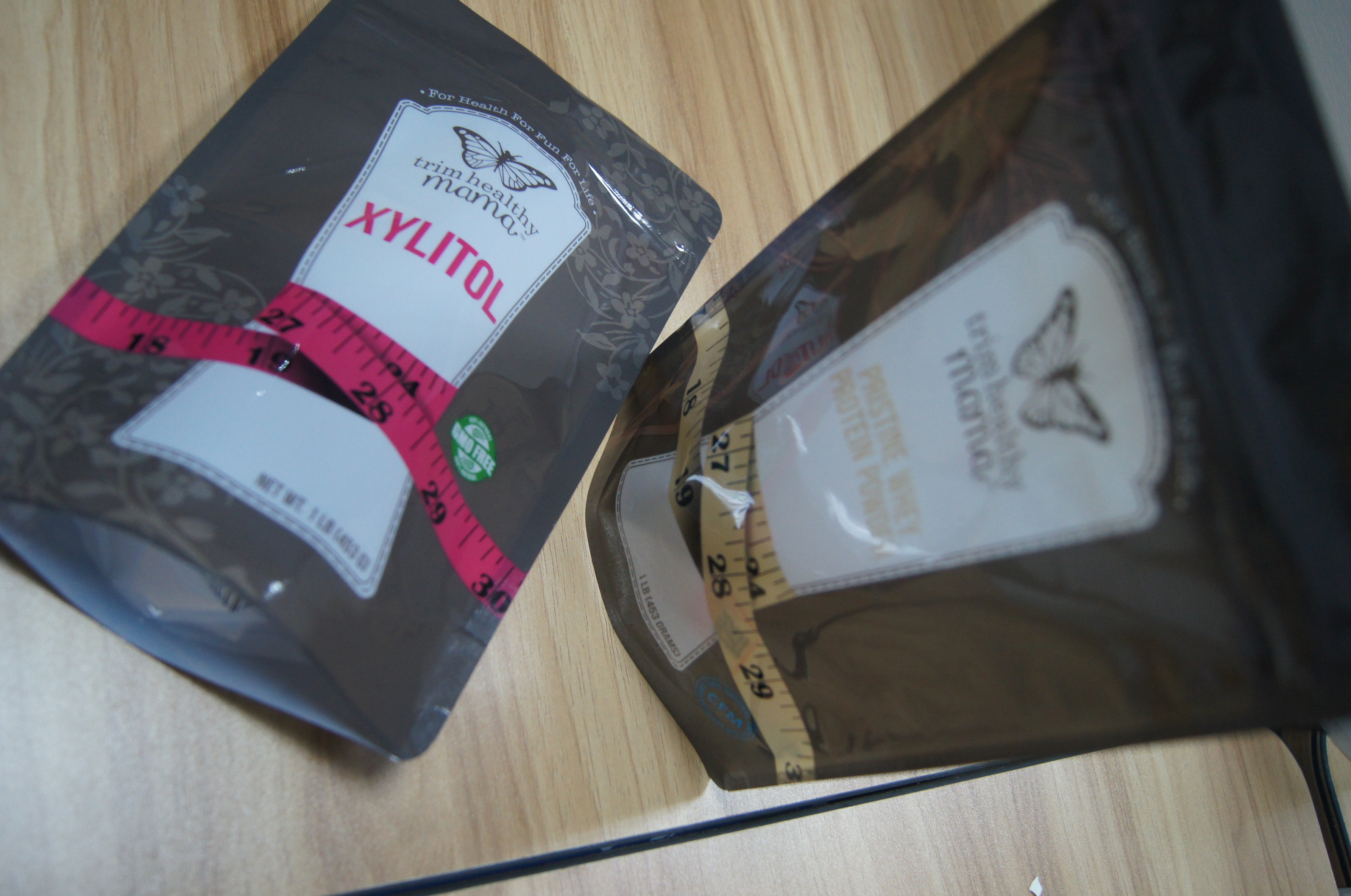 ถุงบรรจุภัณฑ์แบบกำหนดเอง Ziplock พลาสติกโปรตีน / น้ำตาล