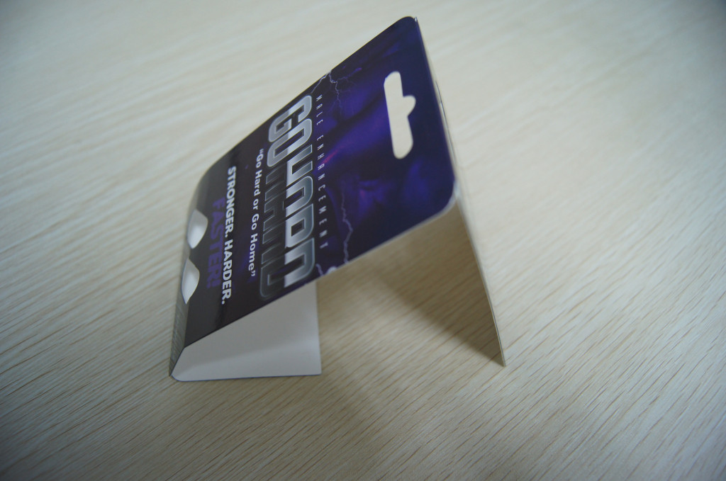 บรรจุภัณฑ์บัตรตุ่ม Fashional กระดาษปั๊มยาเพศ / Caspsule