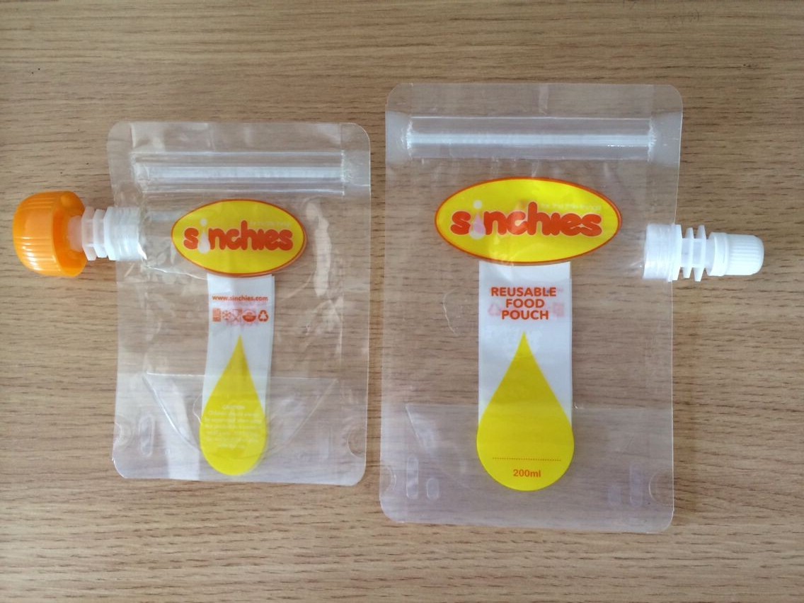 องค์การอาหารและยารับรองนำมาใช้ใหม่อาหารเหลวกระเป๋าพวยด้วยรั่วซึม