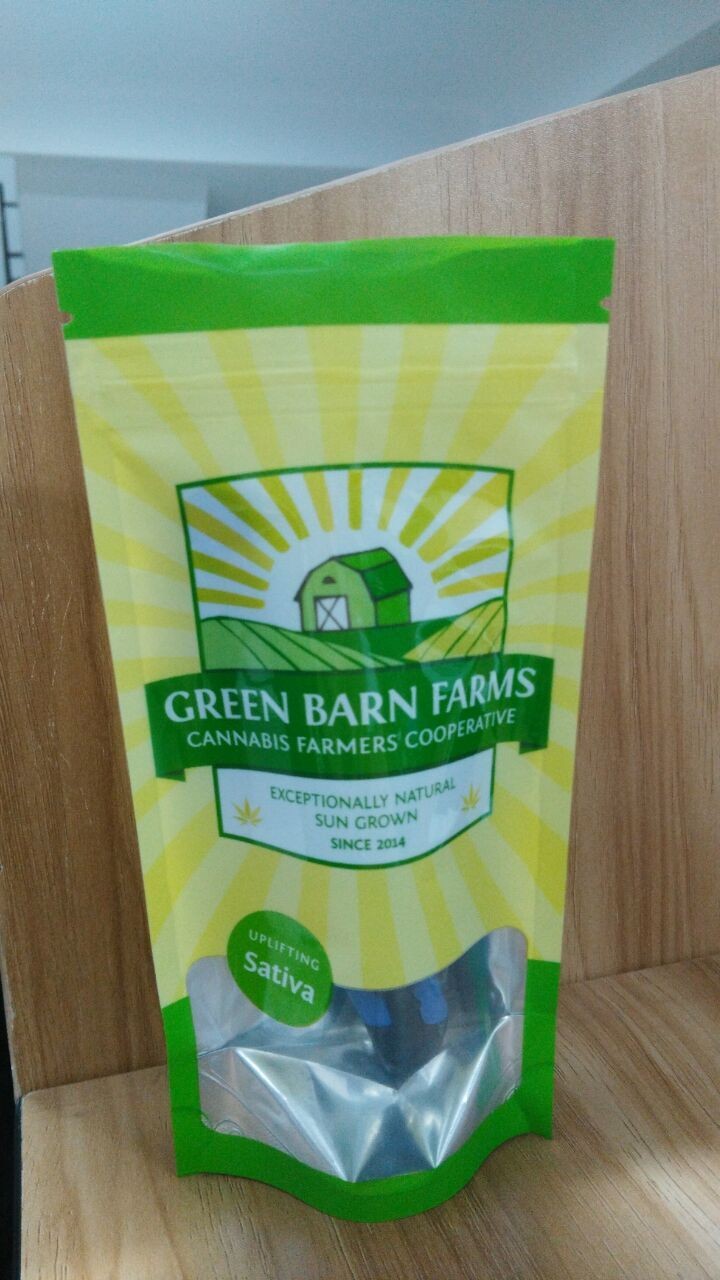 ที่กำหนดเอง Stand Up อาหารอลูมิเนียมฟอยล์ถุงซิปลามิเนตด้วยหน้าต่างที่ชัดเจน