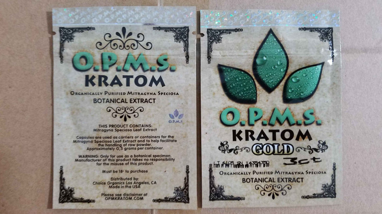 ที่กำหนดเอง kratom บรรจุภัณฑ์ธูปสมุนไพร / 3ct OPMS แคปซูล kratom