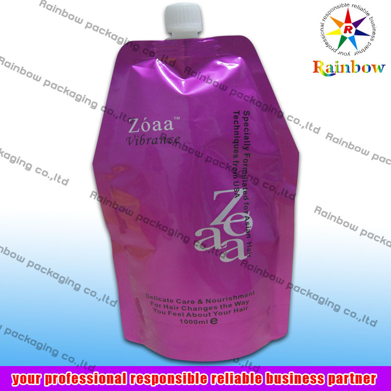 บรรจุภัณฑ์พวยกระเป๋าเป้าเสื้อกางเกงด้านข้าง