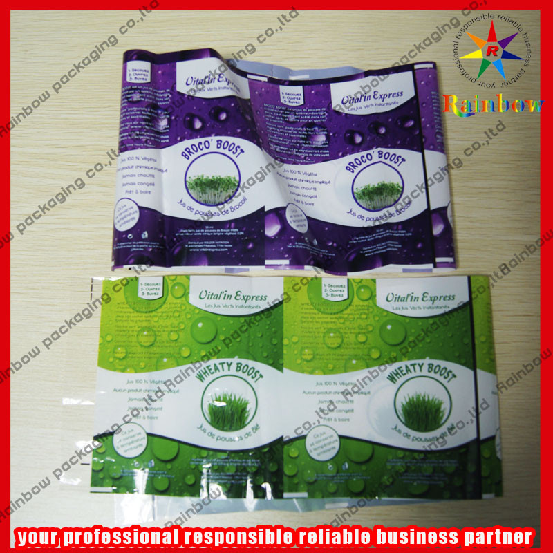 PET Heat Heat Wrap Wrap Sleeves แบบกำหนดเองสำหรับบรรจุภัณฑ์ขวด