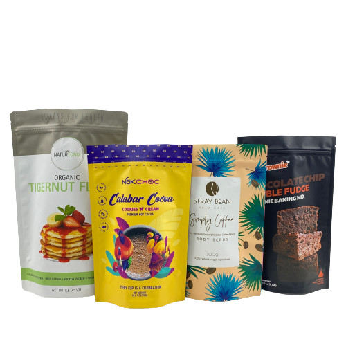 ถุงบรรจุอาหาร THC Stand Up Resealable Foil 3.5g 7g Mylar Zip Lock Bags