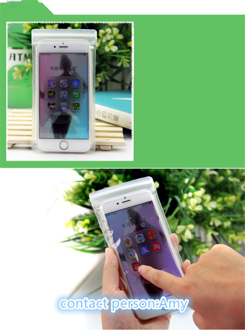 บรรจุภัณฑ์ถุงพลาสติก EVA ถุงซิปเลื่อนแบบเลื่อนสำหรับโทรศัพท์มือถือ