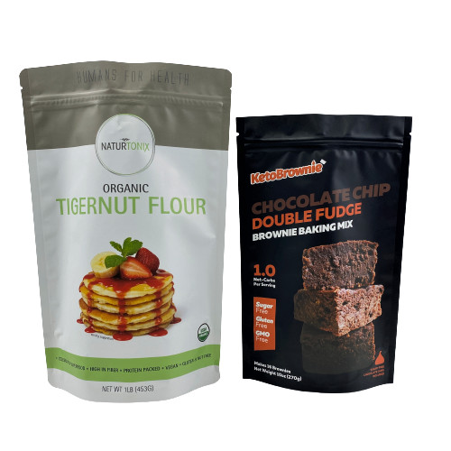 ถุงบรรจุภัณฑ์ Mylar พิมพ์แบบกำหนดเอง กันกลิ่น โฮโลแกรมคุกกี้ 30 ไมครอน